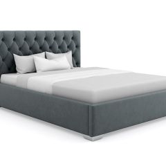 Кровать Ева интерьерная +основание (160х200) в Асбесте - asbest.mebel24.online | фото 10