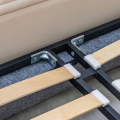 Кровать двойная Оливия 160 + ортопед. основание в Асбесте - asbest.mebel24.online | фото 15
