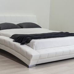 Кровать двойная Оливия 160 + ортопед. основание в Асбесте - asbest.mebel24.online | фото 2