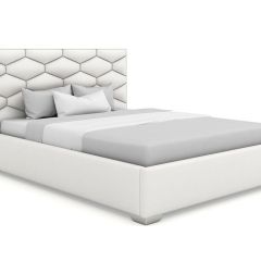 Кровать Коралл интерьерная +основание (140х200) в Асбесте - asbest.mebel24.online | фото 2