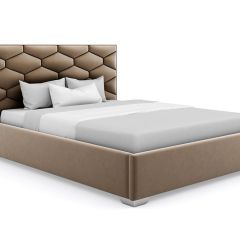 Кровать Коралл интерьерная +основание (140х200) в Асбесте - asbest.mebel24.online | фото 7