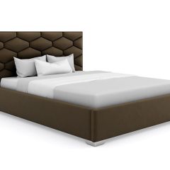 Кровать Коралл интерьерная +основание (140х200) в Асбесте - asbest.mebel24.online | фото 8