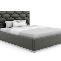 Кровать Коралл интерьерная +основание (140х200) в Асбесте - asbest.mebel24.online | фото 9