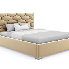 Кровать Коралл интерьерная +основание (200х200) в Асбесте - asbest.mebel24.online | фото 6