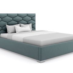 Кровать Коралл интерьерная +основание (200х200) в Асбесте - asbest.mebel24.online | фото 14