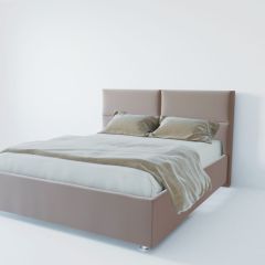 Кровать Корсика с ПМ 1400 (велюр серый) в Асбесте - asbest.mebel24.online | фото 2