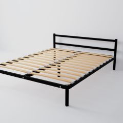 Кровать Мета с ортопедическим основанием 1400 (серый) в Асбесте - asbest.mebel24.online | фото 2