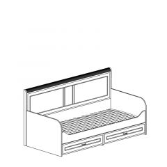 Кровать односпальная с ящиками №250 Белла в Асбесте - asbest.mebel24.online | фото 2