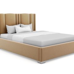 Кровать Онтарио интерьерная +основание (140х200) в Асбесте - asbest.mebel24.online | фото 22