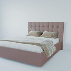 Кровать Венеция без основания 1600 (велюр темно-серый) в Асбесте - asbest.mebel24.online | фото