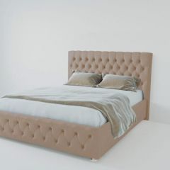 Кровать Версаль 2000 без основания (велюр серый) в Асбесте - asbest.mebel24.online | фото