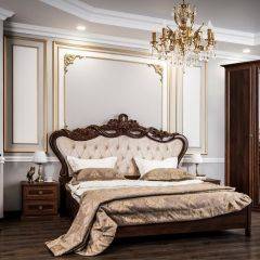 Кровать с мягким изголовьем Афина 1600 (караваджо) в Асбесте - asbest.mebel24.online | фото 5