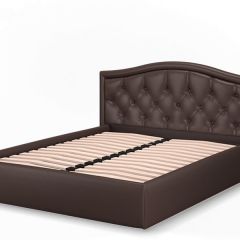 Кровать Стелла 1200 + Основание (Лесмо brown) коричневый в Асбесте - asbest.mebel24.online | фото 3