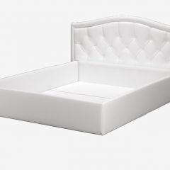 Кровать Стелла 1600 + ПМ (Vega white) Белый в Асбесте - asbest.mebel24.online | фото 2
