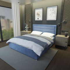 Кровать Тиана Решетка+ПМ+Дно (1400) в Асбесте - asbest.mebel24.online | фото