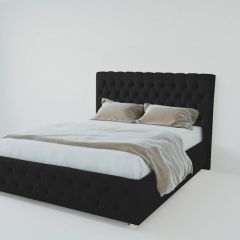 Кровать Версаль с ПМ 1800 (экокожа кольт ч) в Асбесте - asbest.mebel24.online | фото