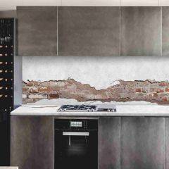 Кухонный фартук со столешницей (А-011) в едином стиле (3050 мм) в Асбесте - asbest.mebel24.online | фото