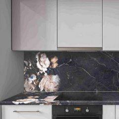 Кухонный фартук со столешницей (А-014) в едином стиле (3050 мм) в Асбесте - asbest.mebel24.online | фото