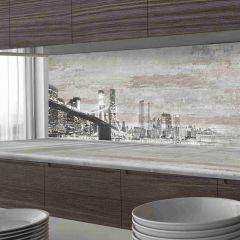 Кухонный фартук со столешницей (А-04) в едином стиле (3050 мм) в Асбесте - asbest.mebel24.online | фото