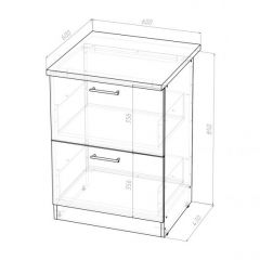 Кухонный гарнитур Лоретта компакт 2200 мм в Асбесте - asbest.mebel24.online | фото 13