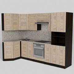 Кухонный гарнитур Ника гранд прайм 1400*2600 в Асбесте - asbest.mebel24.online | фото 2