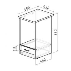 Кухонный гарнитур Ноктюрн люкс 3000 мм в Асбесте - asbest.mebel24.online | фото 13