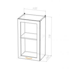 Кухонный гарнитур Сиена медиум 1400 мм в Асбесте - asbest.mebel24.online | фото 12