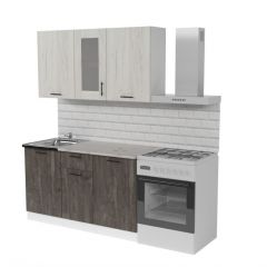 Кухонный гарнитур Сиена медиум 1400 мм в Асбесте - asbest.mebel24.online | фото 4