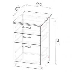 Кухонный гарнитур Сиена стандарт 1600 мм в Асбесте - asbest.mebel24.online | фото 15