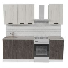 Кухонный гарнитур Сиена стандарт 1600 мм в Асбесте - asbest.mebel24.online | фото 3