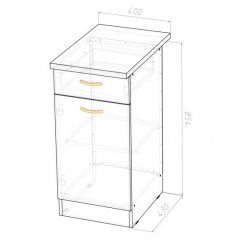 Кухонный гарнитур Симфония лайт 1200 мм в Асбесте - asbest.mebel24.online | фото 16