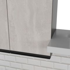Кухонный гарнитур Симфония медиум 1400 мм в Асбесте - asbest.mebel24.online | фото 12