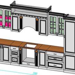 Кухонный гарнитур Верона 3.9 (крем) композиция №2 в Асбесте - asbest.mebel24.online | фото 6