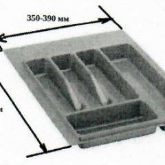 Лоток для столовых приборов 350-390 380-490 (SV-Мебель) в Асбесте - asbest.mebel24.online | фото 2