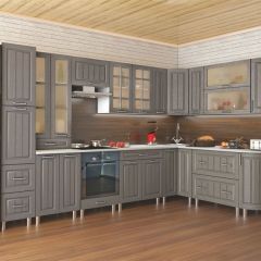 Модульная кухня Луксор клен серый в Асбесте - asbest.mebel24.online | фото 2