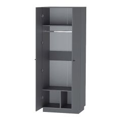 Модульная спальня Квадро (ЛДСП дуб крафт золотой) в Асбесте - asbest.mebel24.online | фото 14