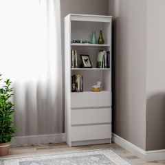 МОРИ МСТ 600.3 Стеллаж (белый) в Асбесте - asbest.mebel24.online | фото
