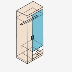 НИКА Н10з Шкаф для одежды в Асбесте - asbest.mebel24.online | фото 4