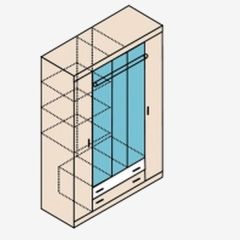НИКА Н13 Шкаф для одежды в Асбесте - asbest.mebel24.online | фото 5