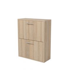 Обувница 2 секции (дуб сонома) в Асбесте - asbest.mebel24.online | фото