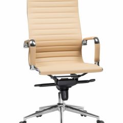 Офисное кресло для руководителей DOBRIN CLARK LMR-101F бежевый в Асбесте - asbest.mebel24.online | фото