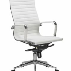 Офисное кресло для руководителей DOBRIN CLARK LMR-101F белый в Асбесте - asbest.mebel24.online | фото