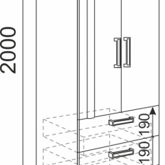 Подростковая Волкер (модульная) в Асбесте - asbest.mebel24.online | фото 17