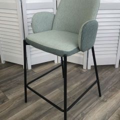 Полубарный стул NYX (H=65cm) VF113 светлая мята / VF115 серо-зеленый М-City в Асбесте - asbest.mebel24.online | фото 5