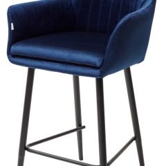 Полубарный стул Роден Blitz 20 Синий, велюр (H=65cm), M-City в Асбесте - asbest.mebel24.online | фото 1