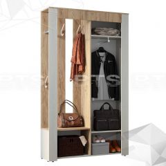 Прихожая Франк (Крафт/Ясень белый) в Асбесте - asbest.mebel24.online | фото 5