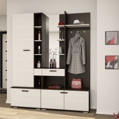 Прихожая Инес ШК770 + ВЗ1000 венге/лоредо в Асбесте - asbest.mebel24.online | фото