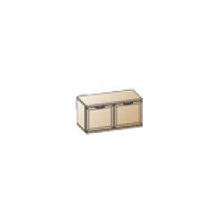 Прихожая Карина композиция 3 (Гикори Джексон светлый) в Асбесте - asbest.mebel24.online | фото 5