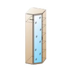 Прихожая Карина композиция 3 (Гикори Джексон светлый) в Асбесте - asbest.mebel24.online | фото 6