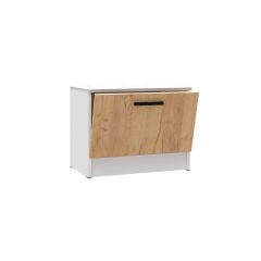Прихожая Кевин Тумба 600 (Белый/Дуб крафт) в Асбесте - asbest.mebel24.online | фото 2